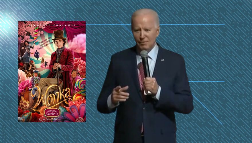 Biden Blurts Out 'I Like Kids Better Than People' at Advance Screening of 'Wonka' (VIDEO)
