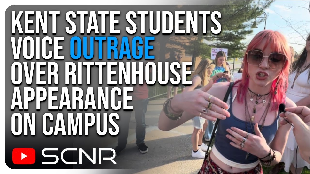 Kent State Students Voice OUTRAGE Over Rittenhouse Appearance on Campus | SCNR