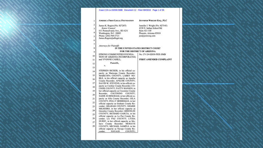 All 15 Counties In Arizona Sued Over Failure to Remove Noncitizens From Voter Rolls