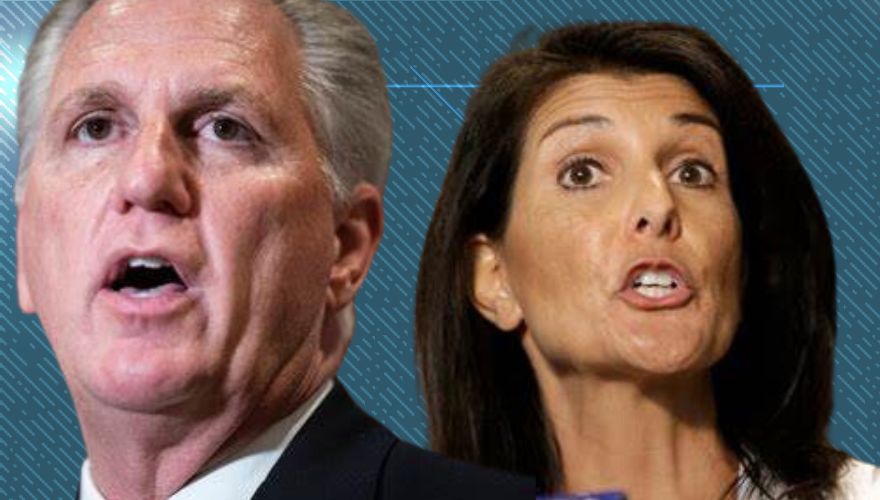 Ousted Former Speaker Kevin McCarthy Says Donald Trump Should Pick Nikki Haley as VP