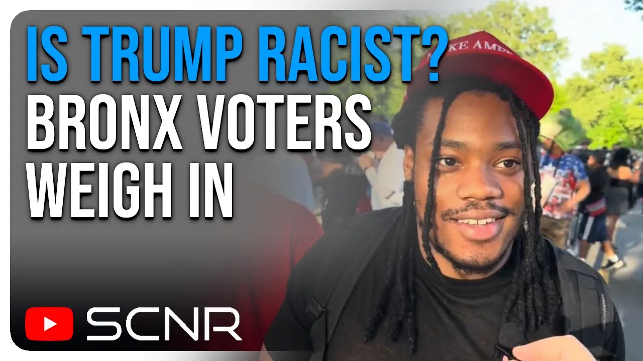 IS TRUMP RACIST? Bronx Voters Weigh In | SCNR