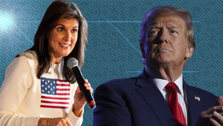 Trump Says Haley Is A Globalist, Funded By Biden Donors