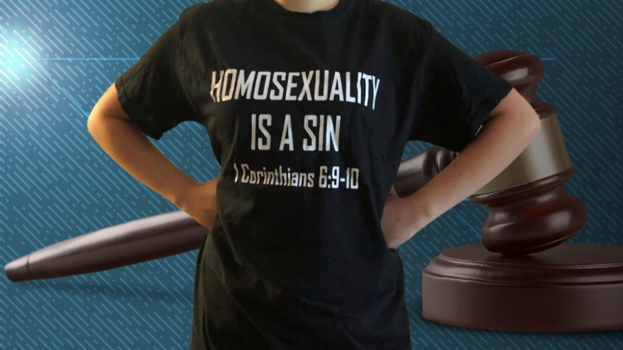 School Board Settles ‘Homosexuality is a Sin’ T-Shirt Lawsuit for $101