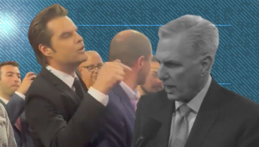 MUST WATCH: Rep. Matt Gaetz Confronts and Mocks Ousted Former Speaker Kevin McCarthy