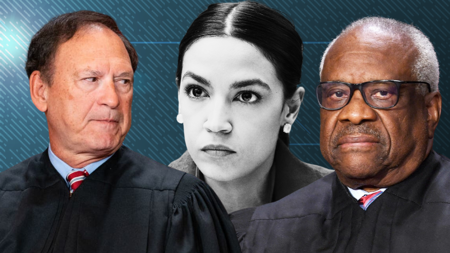 AOC Files Impeachment Articles Against Justices Thomas, Alito