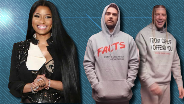 Nicki Minaj Comments On Tom MacDonald, Ben Shapiro Track