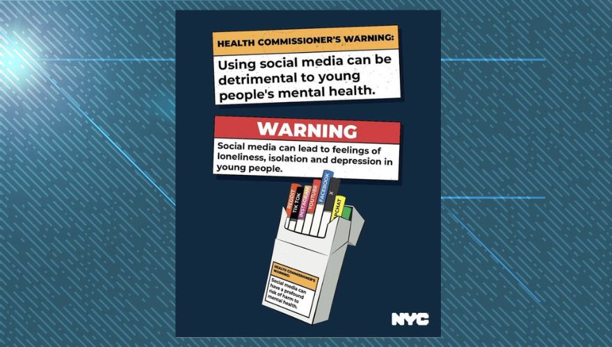 WATCH: NYC Mayor Designates Social Media a 'Public Health Hazard,' Compares it to Alcohol and Tobacco