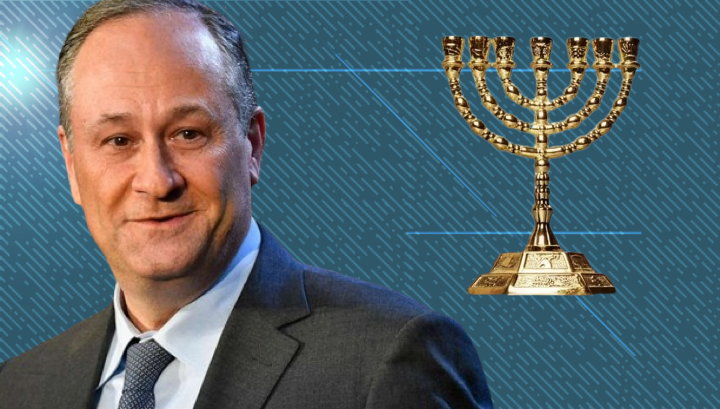 Doug Emhoff Shares, Deletes Incorrect Post Retelling Story Of Hanukkah
