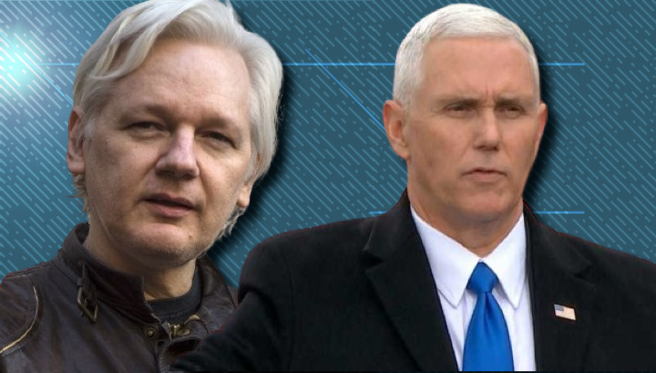 Pence Says Assange's Release From Prison Is 'Miscarriage Of Justice,' 'Dishonors' Veterans