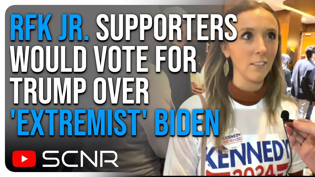 RFK Jr. Supporters Would Vote for Trump Over 'Extremist' Biden | SCNR