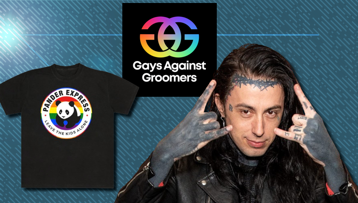 Ronnie Radke Donates All Proceeds For 'Pander Express' Shirt To Gays Against Groomers