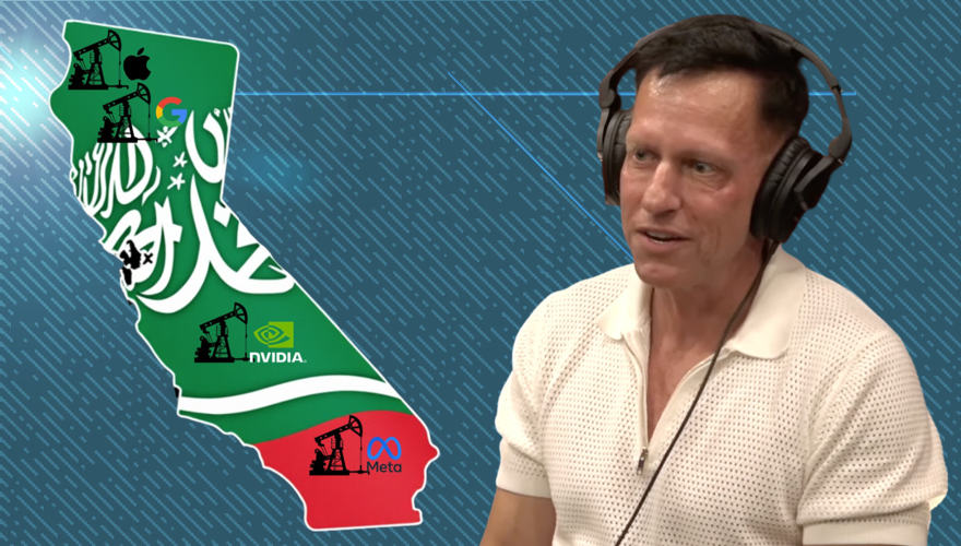 Peter Thiel: California Doesn’t ‘Collapse’ Because ‘It’s Kind of Like Saudi Arabia’