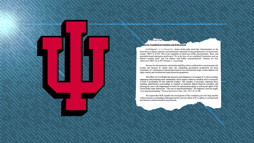 Anti-Discrimination Group Files Civil Rights Complaint Against Indiana University Over Race-Based Scholarships