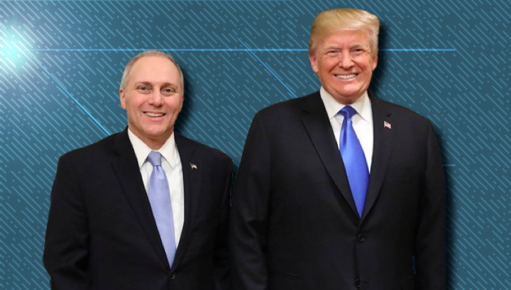 Scalise Endorses Trump For Re-Election