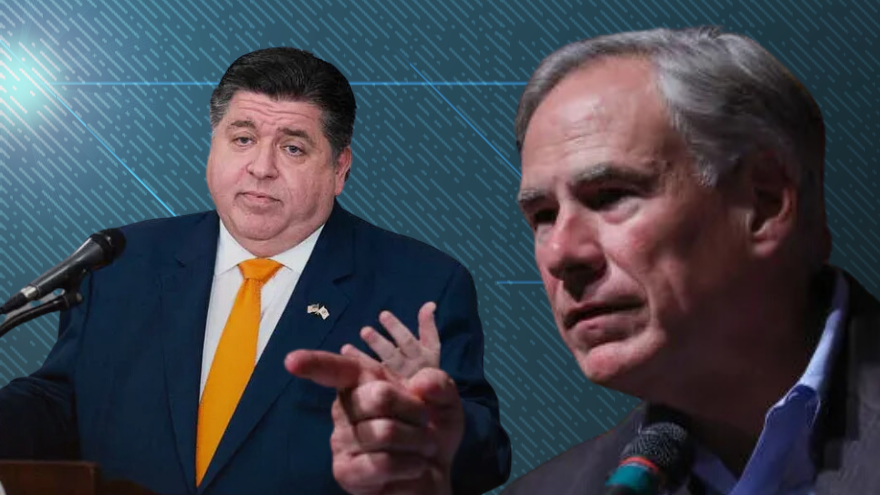 Governor Pritzker Spars with Governor Abbott After Newspaper Ad