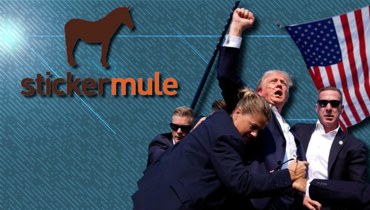Sticker Mule Announces Support For Trump, Offers Bonuses To Employees After Receiving Death Threats
