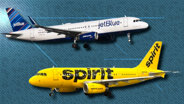 JetBlue's Plan to Buy Spirit Airline Blocked by Judge