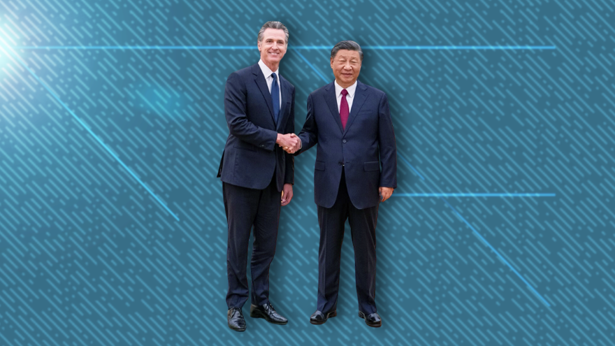 Gov. Gavin Newsom Meets With Chinese President Xi Jinping