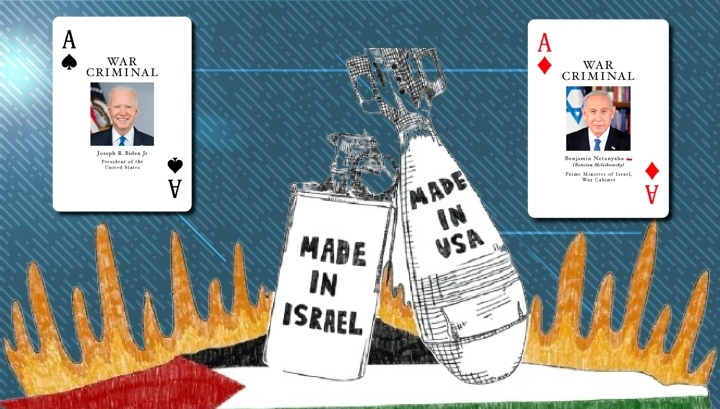 Activists Create ‘War Criminals’ Playing Cards Featuring U.S., Israeli Leaders