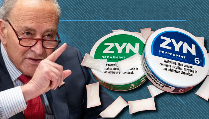 Schumer Receives Backlash Over Proposed Zyn Regulation