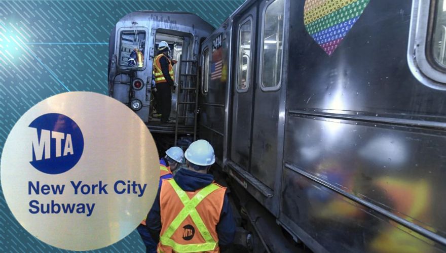 New York City Subway Derails After Colliding with Another Train — 24 People Injured