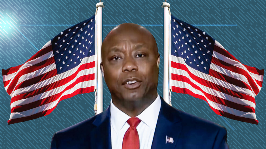 Senator Tim Scott Endorses Trump in New Hampshire