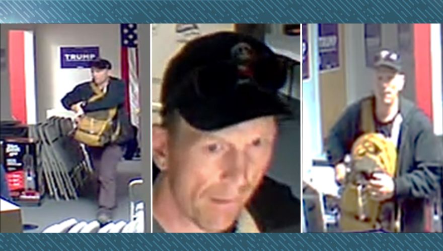 Police Identify Suspect in Trump's Virginia Campaign Office Burglary