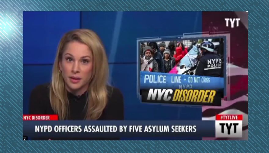 Ana Kasparian Calls for Asylum-Seekers Who Attacked Cops to be 'Deported Immediately'