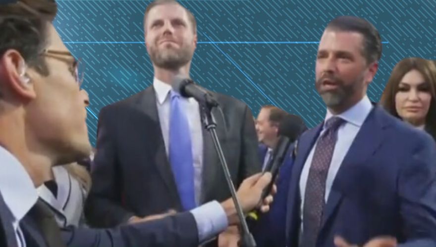 Donald Trump Jr. Tells Off Hostile MSNBC Reporter at RNC: 'Just Get Out of Here' (VIDEO)