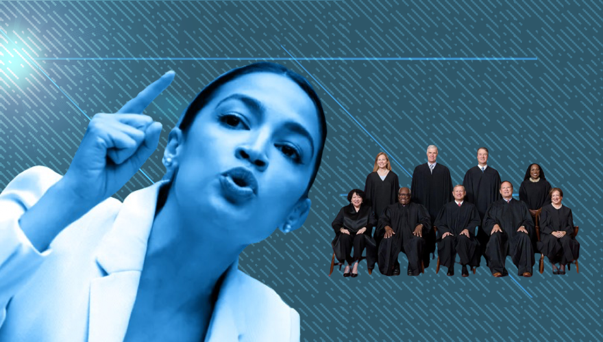 AOC Announces Plan to Impeach SCOTUS Members After Trump Immunity Ruling