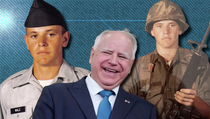 Damage Control: Harris Campaign Says Walz 'Misspoke' About His Military Service