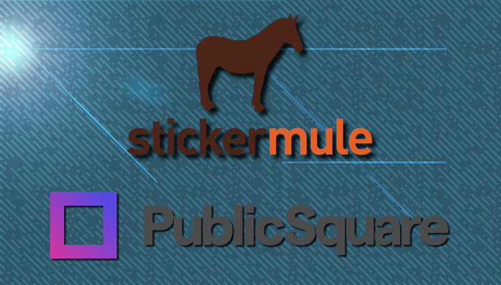 Sticker Mule Joins PublicSquare