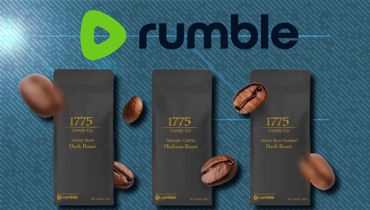 Rumble Launches Partnership With 1775 Coffee