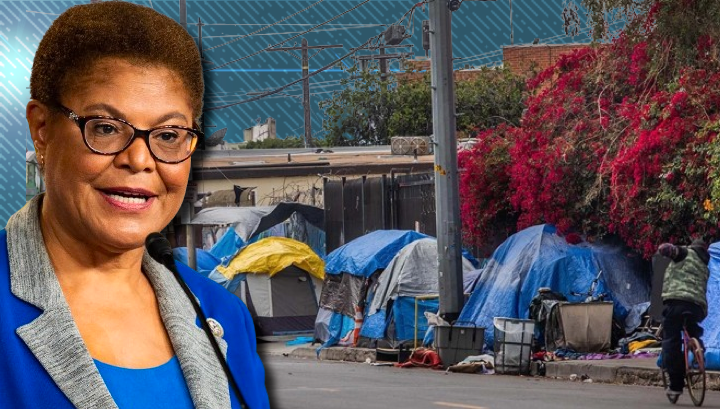 LA Mayor Touts Her Handling of Homelessness During First Year in Office