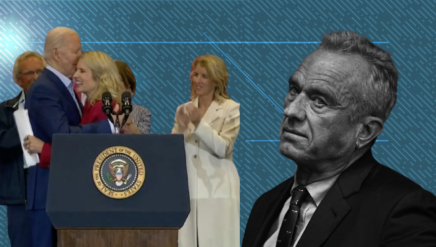 RFK Jr’s Sister, Family Members Endorse Biden at Philadelphia Campaign Stop