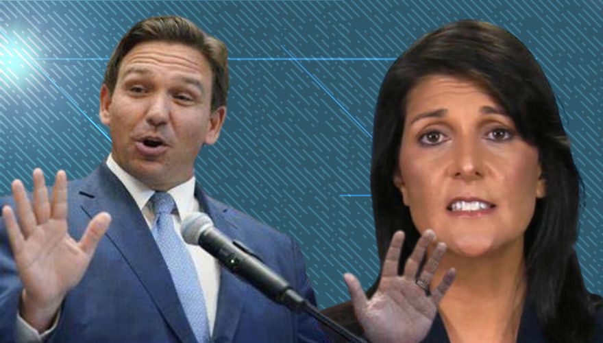 DeSantis Rips Haley — Says She is 'Not a Conservative' and Was Inspired to Get into Politics By Hillary Clinton