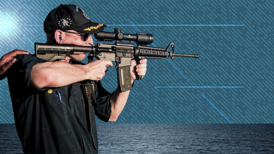 Navy Relieves Commander Photographed Operating Rifle With Backwards Scope