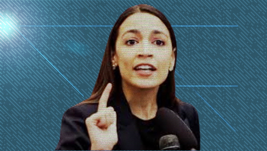 Benign 'Fascism': AOC Mocks Christian Super Bowl Commercial