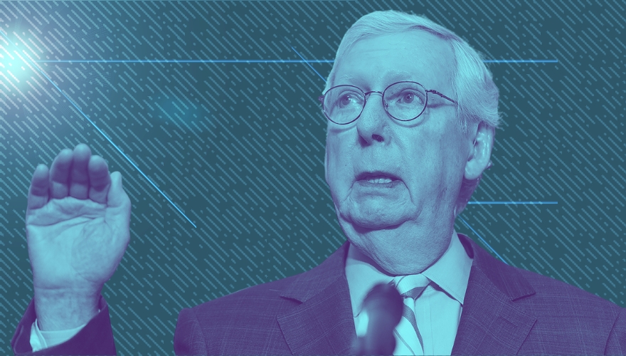 McConnell Takes Aim at Democrats Opposed to Linking Southern Border with National Security