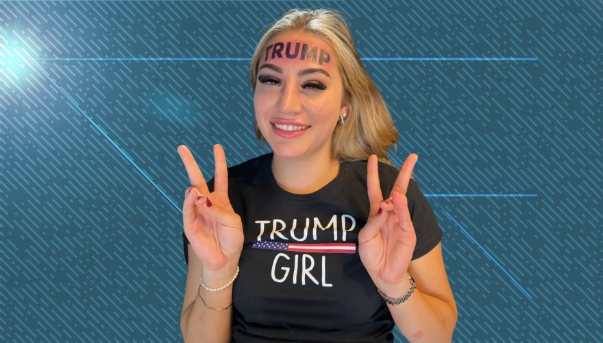 British Influencer and OnlyFans Model Claims to Have Had 'Trump' Tattooed Across Her Forehead