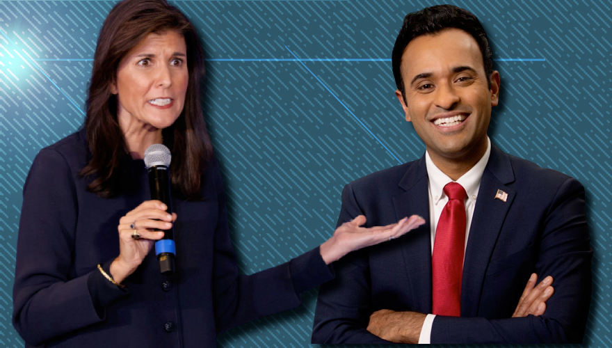 Nikki Haley Calls Vivek Ramaswamy 'Scum' During Debate